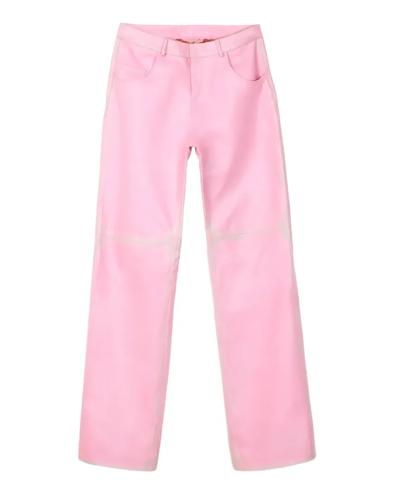 Camper Lederhose mit Einsätzen - Rosa Rosa