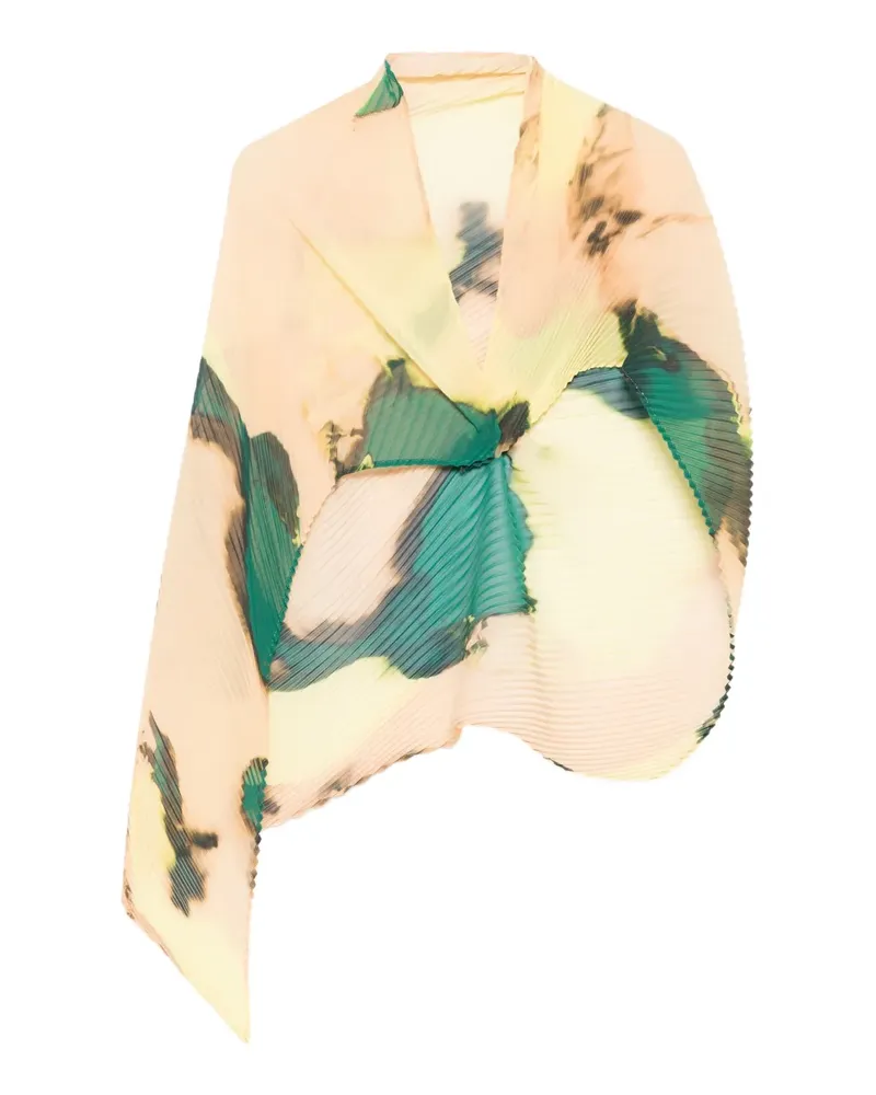 Issey Miyake Plissierter Schal - Nude Nude
