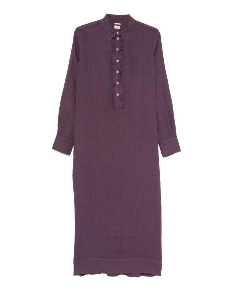 Massimo Alba Nell long-sleeves midi dress - Violett Violett