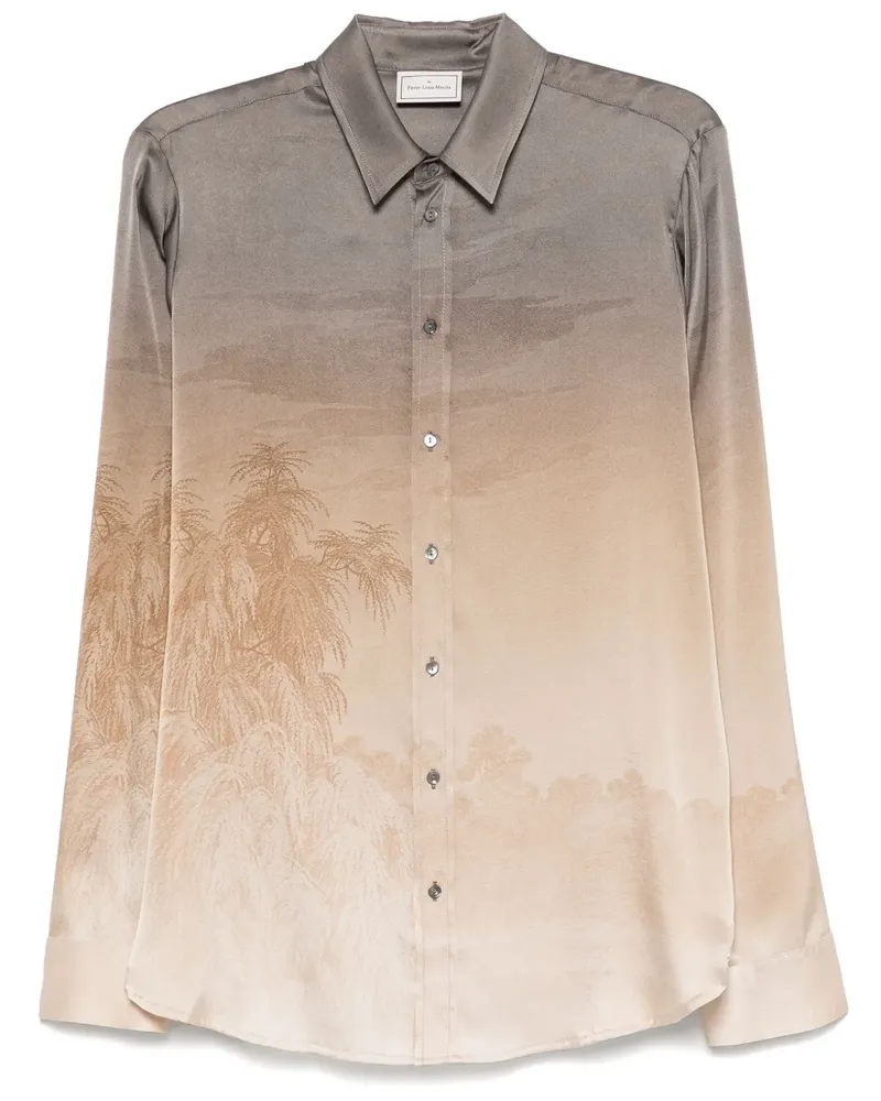 Pierre-Louis Mascia Adastrgum Hemd - Grau Grau