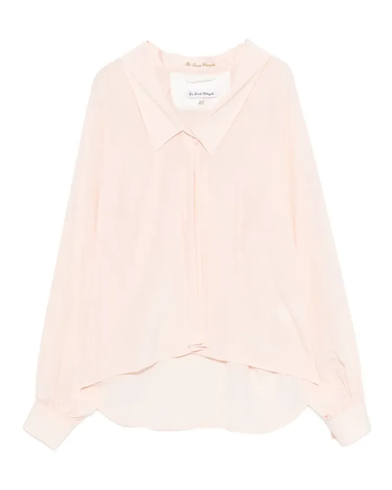 LE3 Sarte Pettegole Hemd mit Kragen - Rosa Rosa