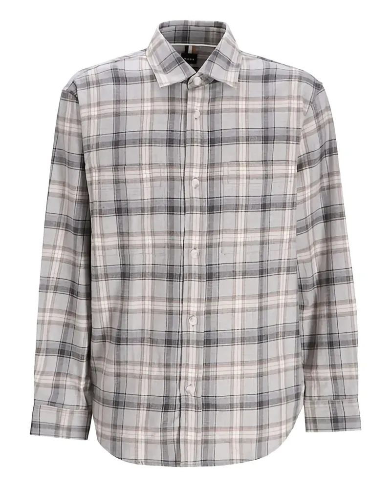 HUGO BOSS Owen shirt - Grau Grau