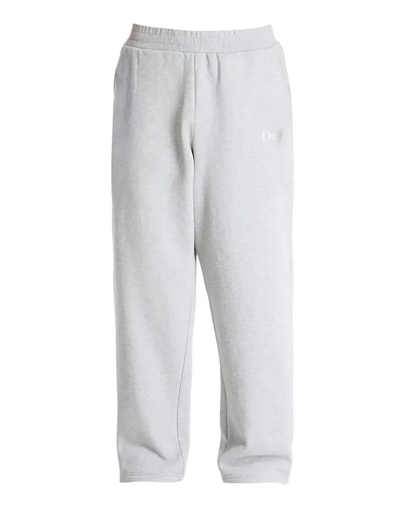 Dime logo-embroidered track pants - Grau Grau