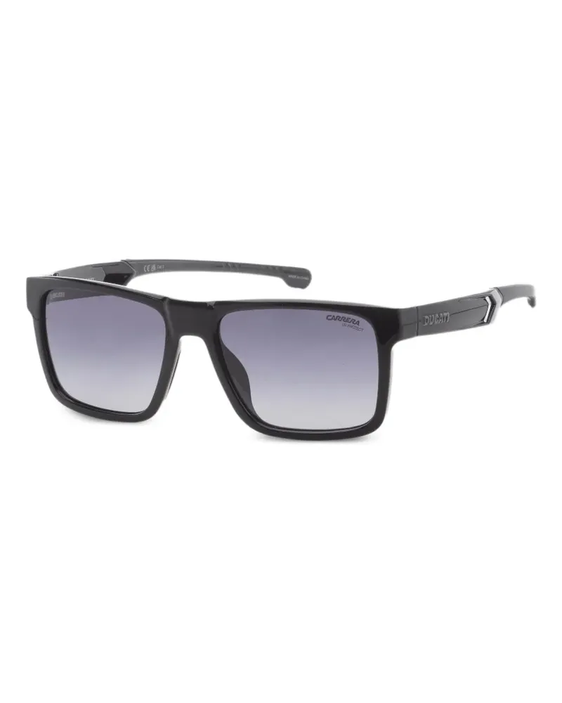 Carrera Carduc Sonnenbrille mit eckigem Gestell - Schwarz Schwarz