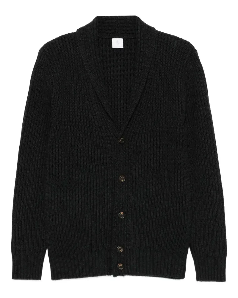 Eleventy Cardigan mit Schalkragen - Grau Grau