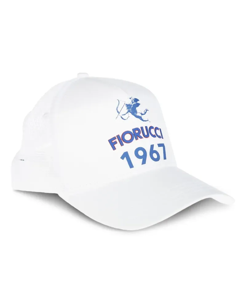 Fiorucci Baseballkappe mit Mesh-Einsätzen - Weiß Weiß