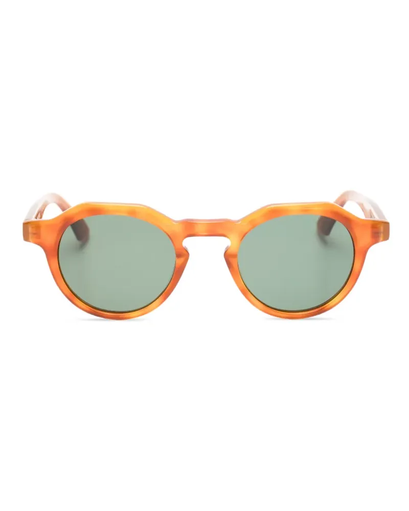 GIGI STUDIOS James round-frame sunglasses - Orange Orange