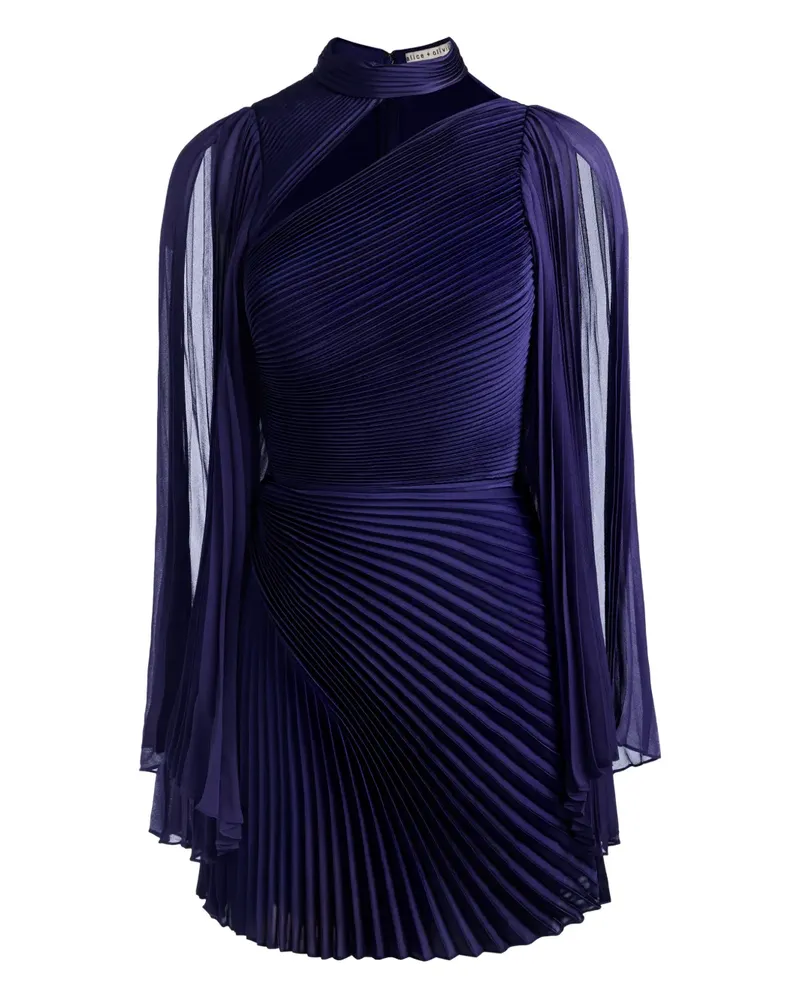Alice + Olivia Aurelie Minikleid - Blau Blau