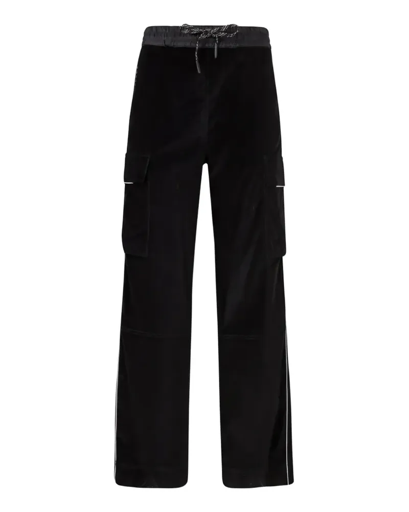 Moncler corduroy cargo pants - Schwarz Schwarz