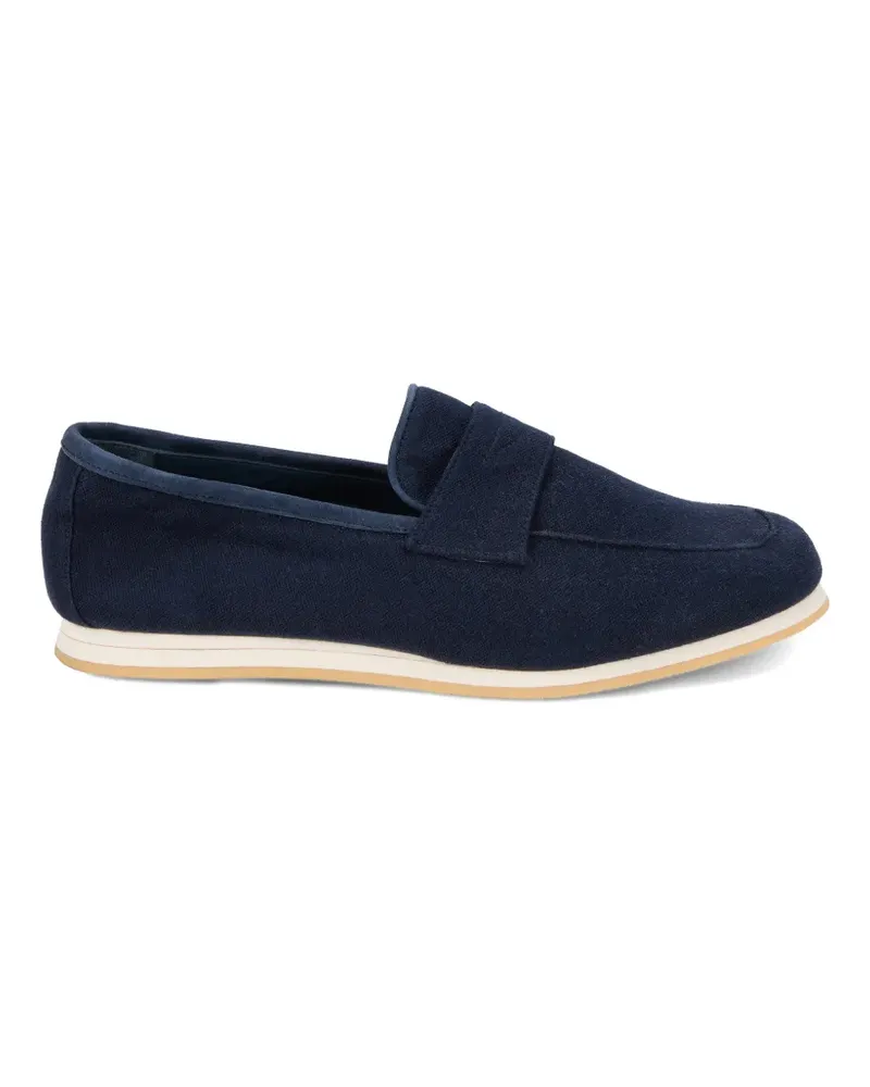 Fedeli elegant slip-on moccasins - Blau Blau