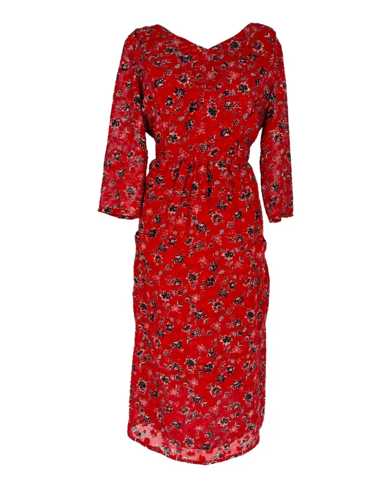 ba&sh Galvin Kleid mit Blumenprint - Rot Rot