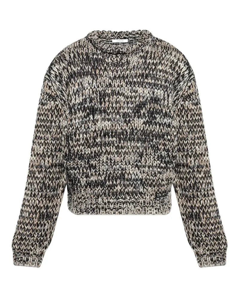 Christophe Lemaire Texturierter Strickpullover - Grau Grau