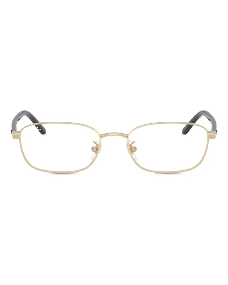 Ray Ban Brille mit eckigem Gestell - Gold Gold