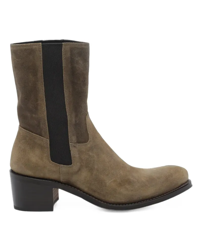 Premiata Chelsea boots in atom fango - Braun Braun