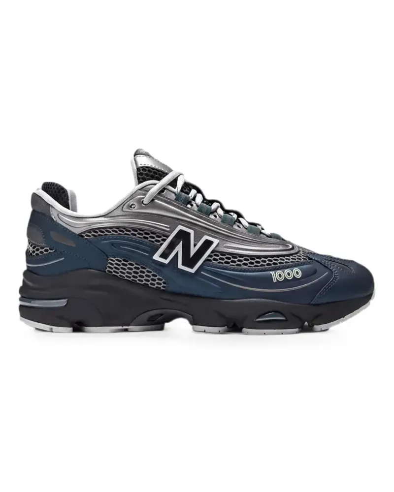 New Balance 1000 panelled lace-up sneakers - Blau Blau