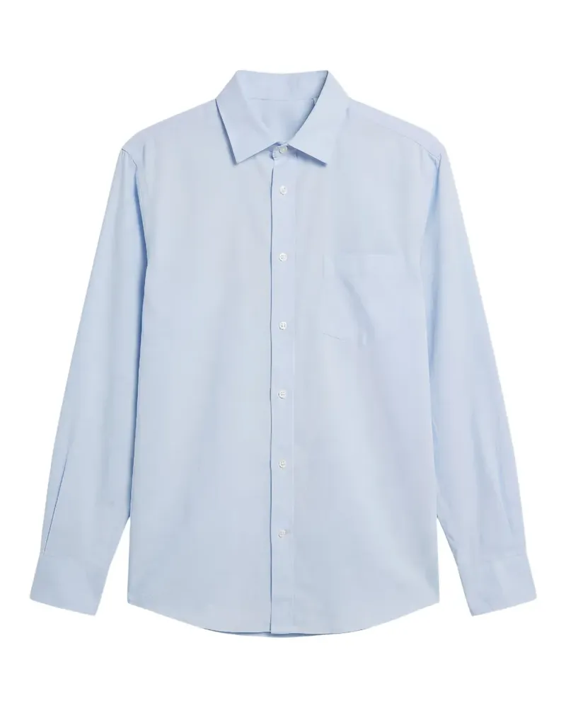 Hartford Paul pocket shirt - Blau Blau