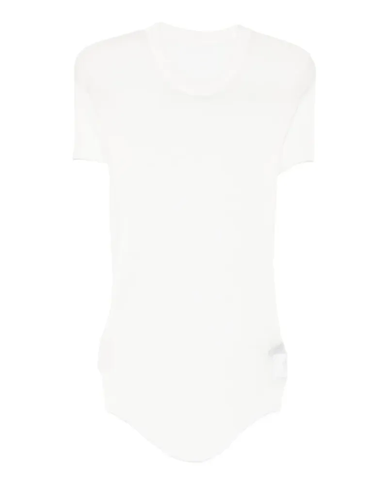 Julius Geripptes T-Shirt - Nude Nude