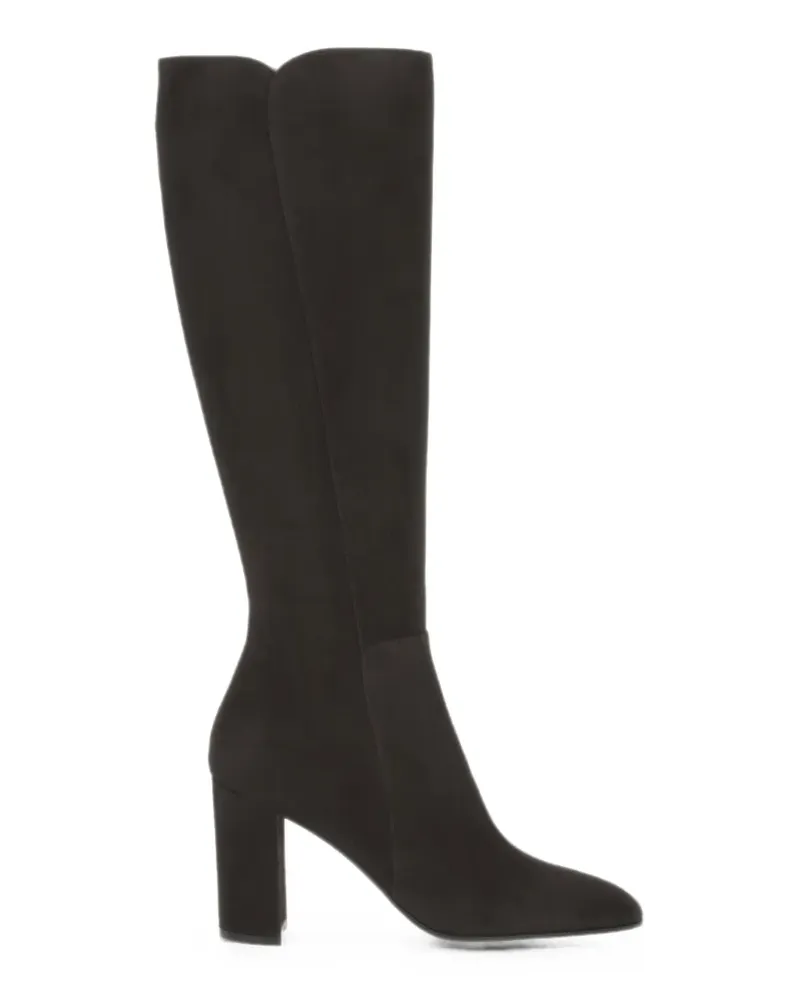 Gianvito Rossi Kniehohe Stiefel aus Wildleder - Braun Braun