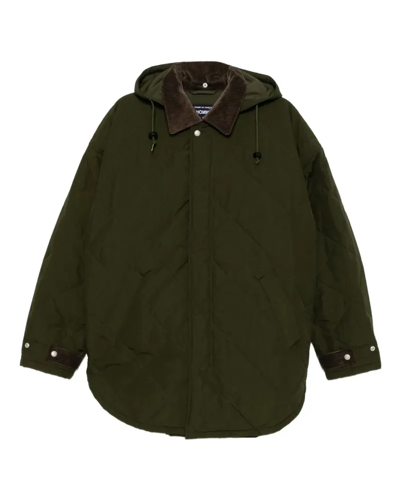 Comme des Garçons Gesteppte Jacke - Grün Grün