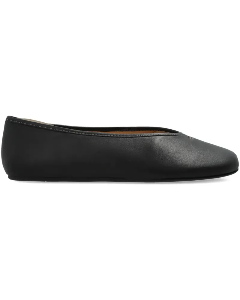 Coach leather ballet flats - Schwarz Schwarz