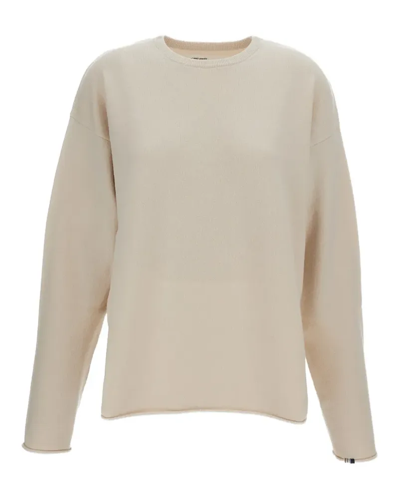 extreme cashmere crew-neck cashmere-blend sweater - Nude Nude