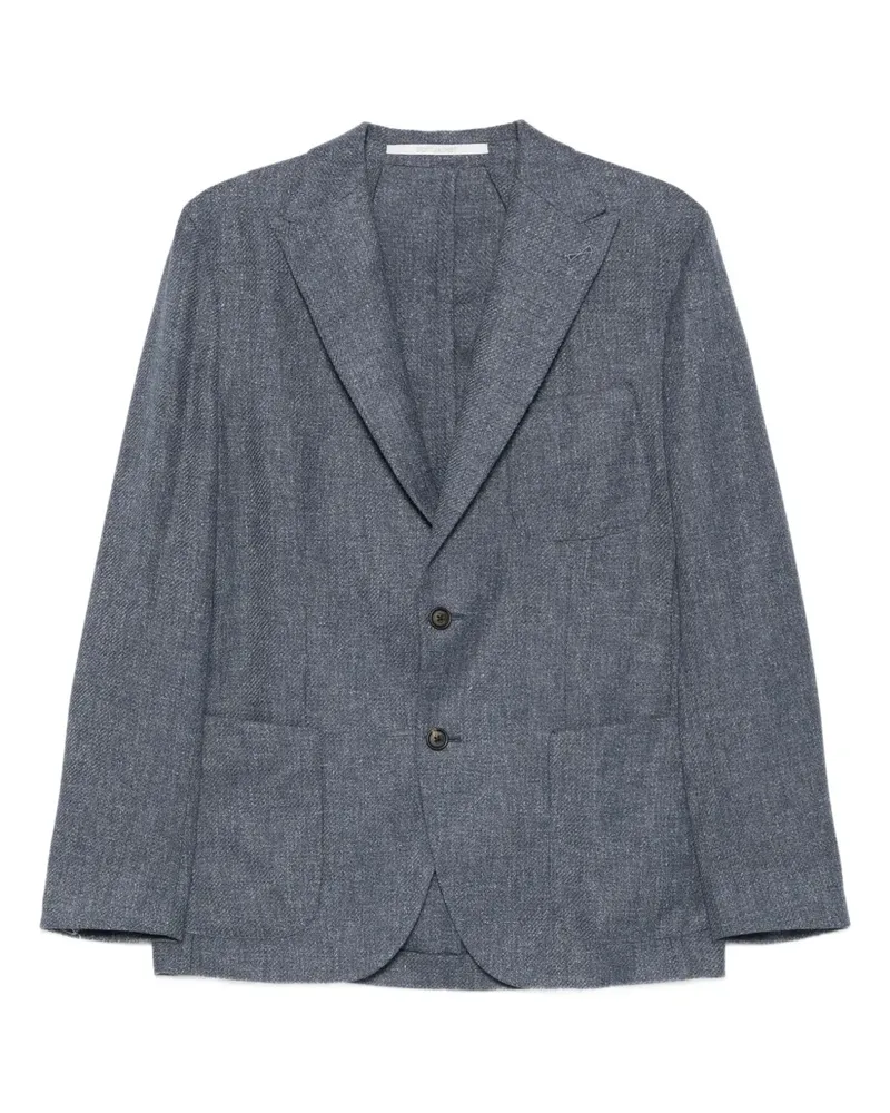 Eleventy Sakko mit aufgesetzten Taschen - Blau Blau