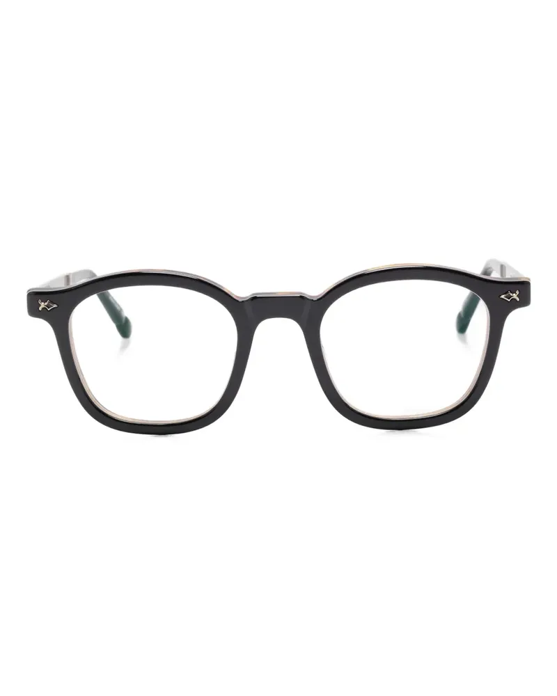MATSUDA M2068 Brille in Schildpattoptik - Schwarz Schwarz