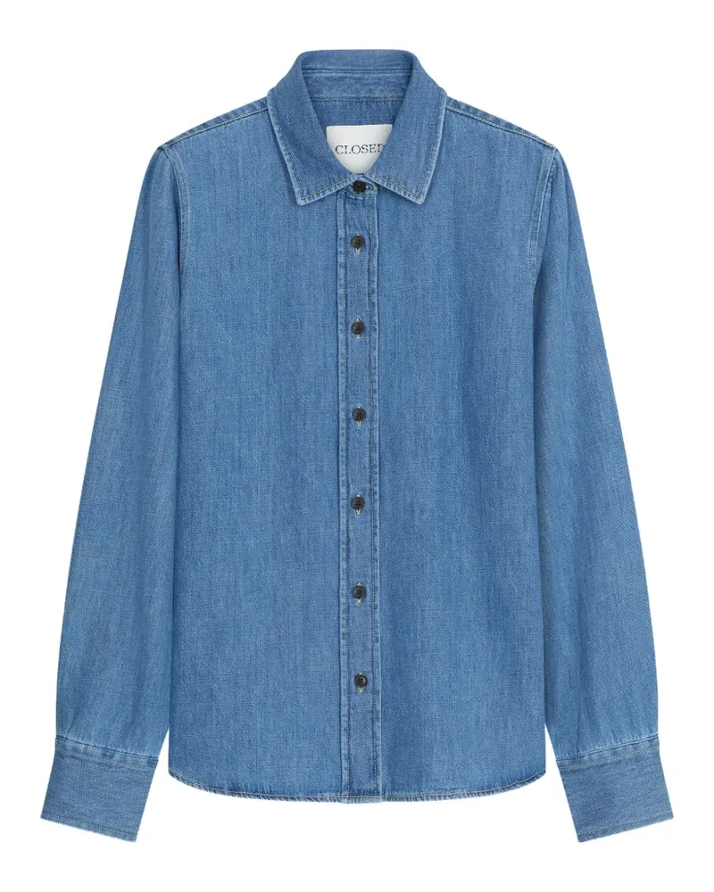 Closed buttoned classic shirt - Blau Blau