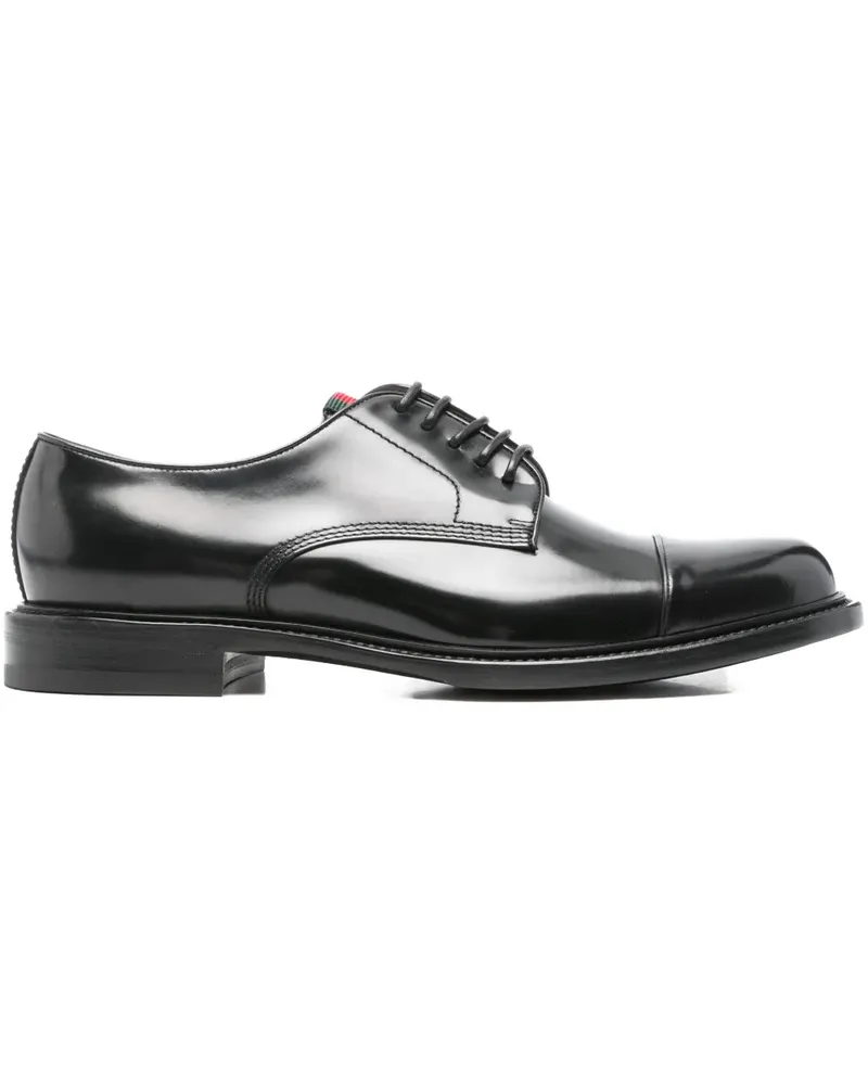 Gucci Derby-Schuhe aus Leder - Schwarz Schwarz
