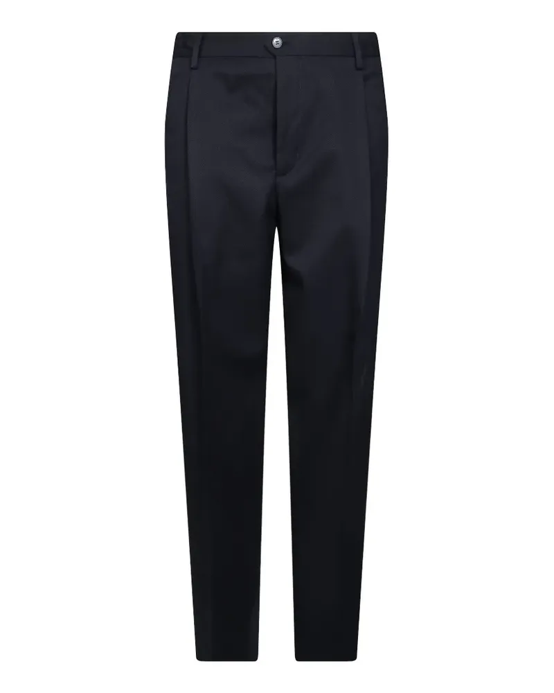 Briglia 1949 pleated straight-leg trousers - Blau Blau