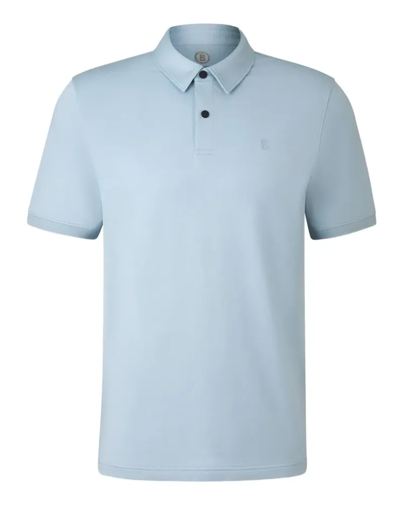 Bogner Poloshirt aus Piqué - Blau Blau