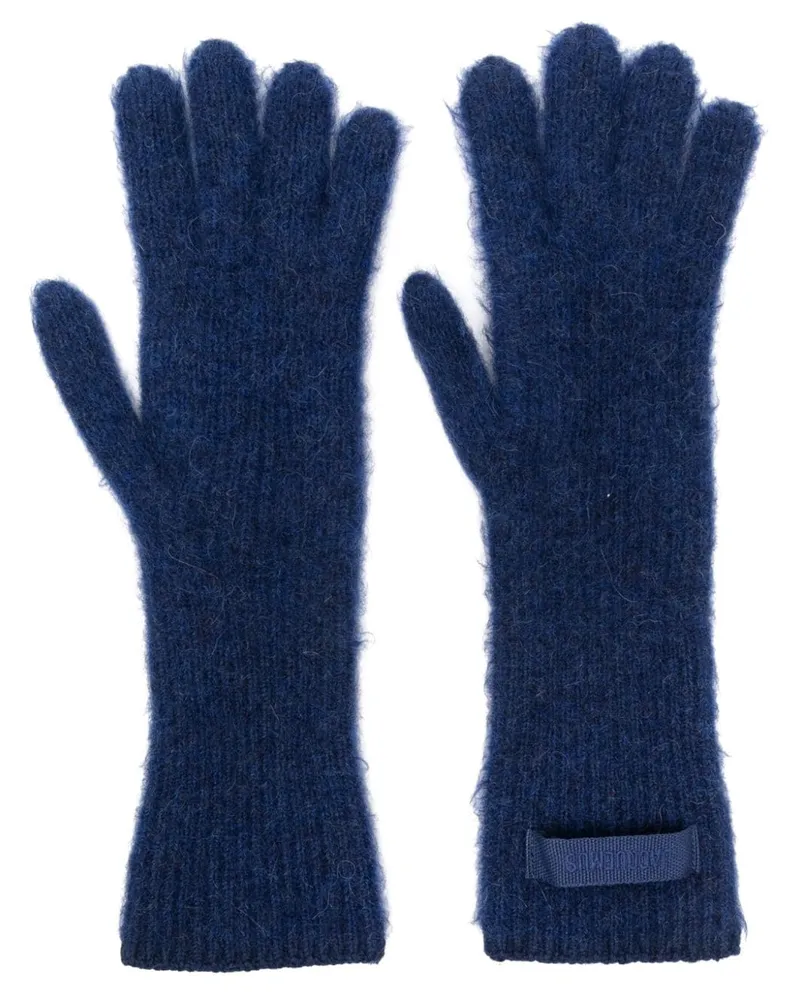 Jacquemus Les Gants Gros Handschuhe Blau