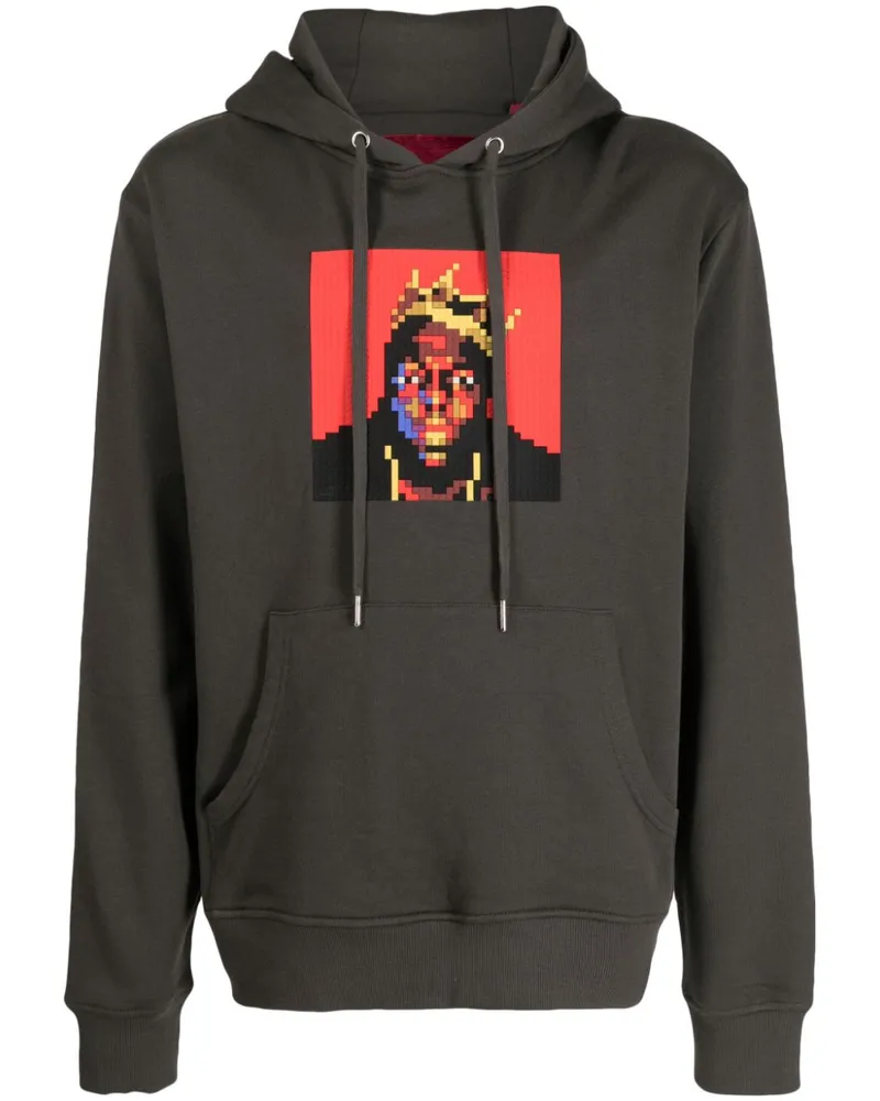 Mostly Heard Rarely Seen Biggie Hoodie mit Applikation - Grau Grau