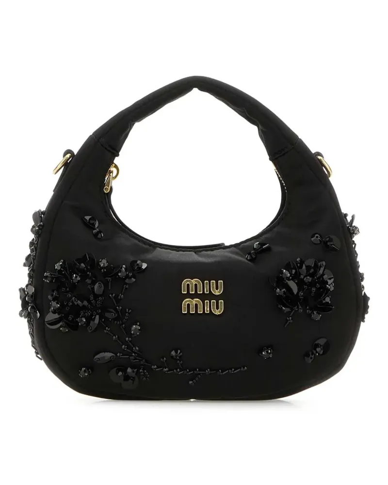 Miu Miu Mini Wander Tote Bag - Schwarz Schwarz