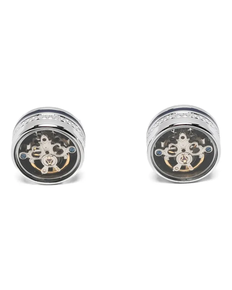 Tateossian Skull Tourbillon cufflinks - Silber Silber