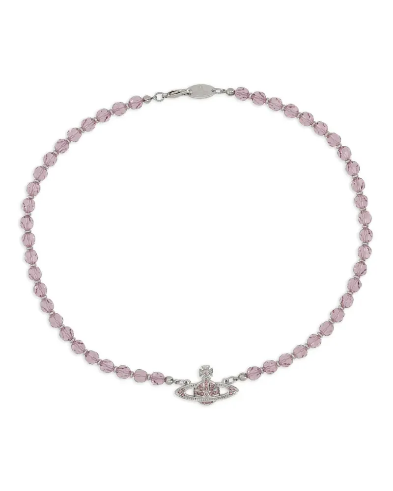 Vivienne Westwood Messaline choker necklace - Silber Silber