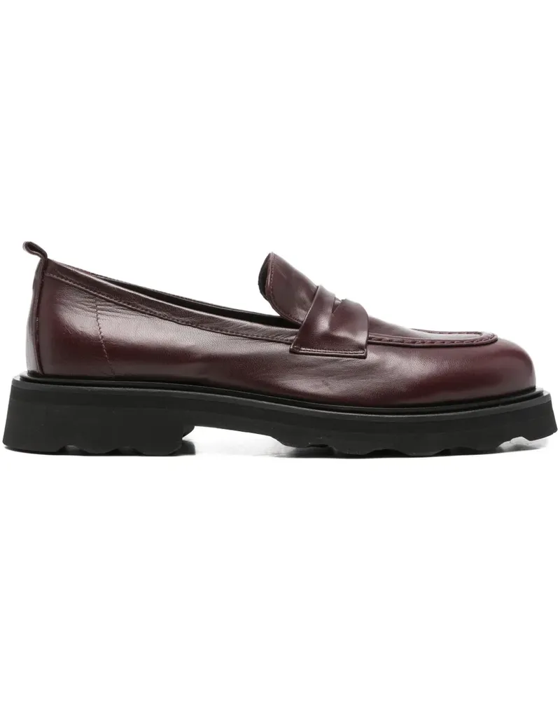 POMME D'OR Nicky leather loafers - Rot Rot