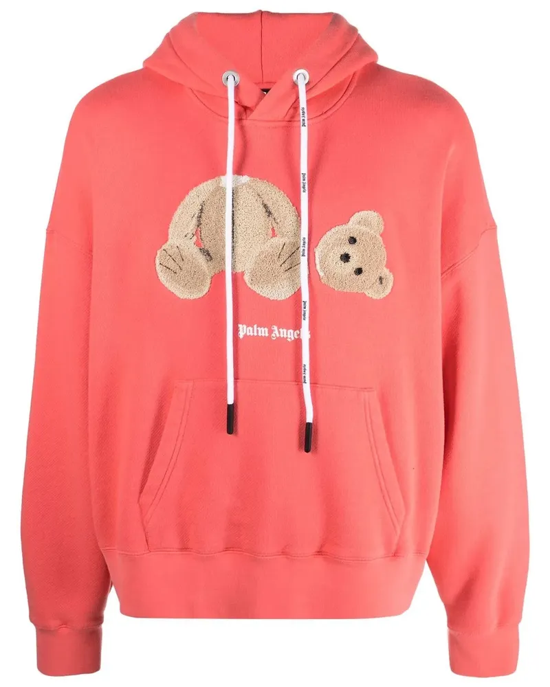 Palm Angels Hoodie mit Kordelzug - Orange Orange