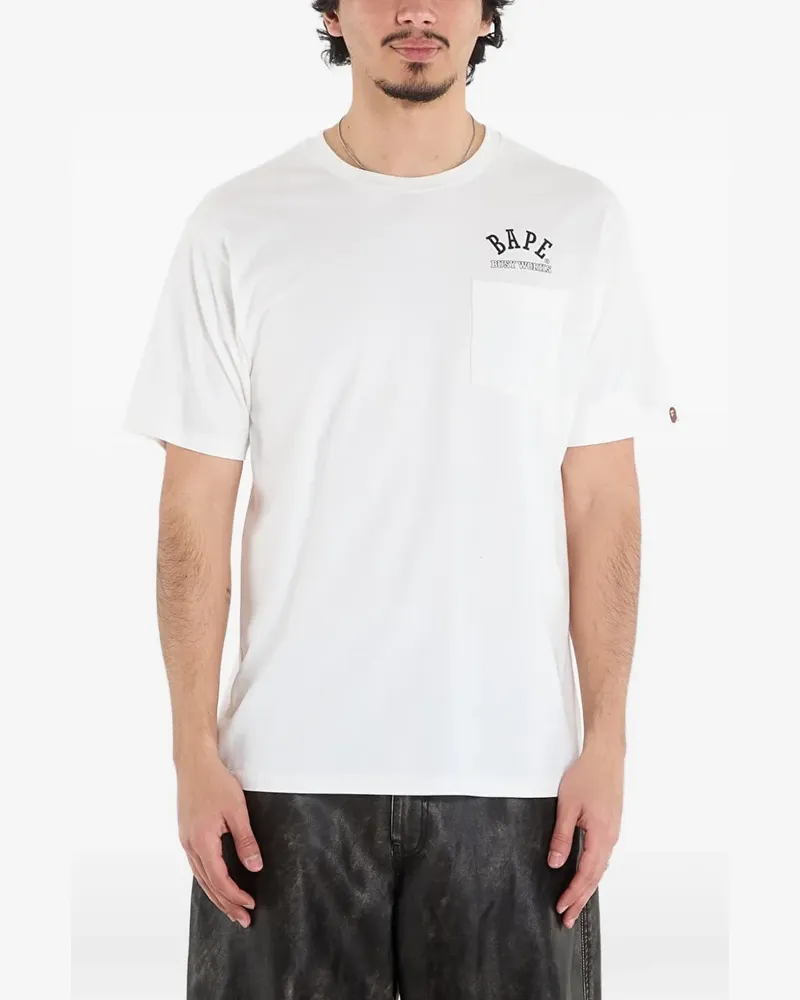 BAPE pocket short-sleeve t-shirt - Weiß Weiß
