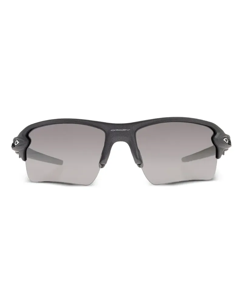 Oakley Rahmenlose Sonnenbrille - Grau Grau