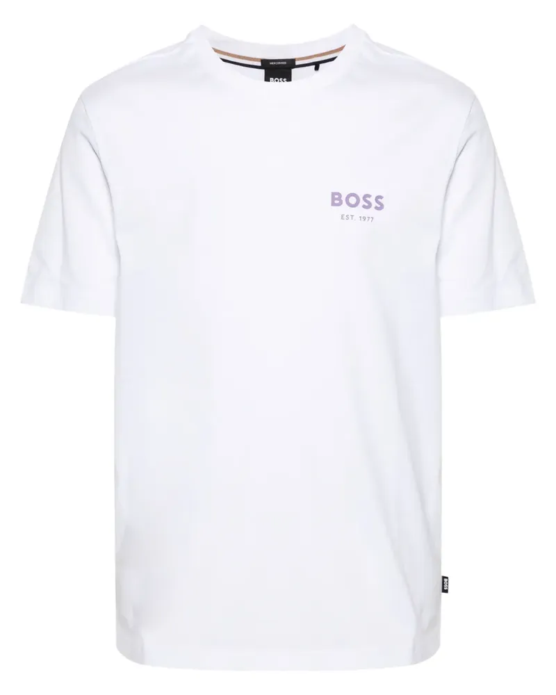 HUGO BOSS T-Shirt mit Logo - Weiß Weiß