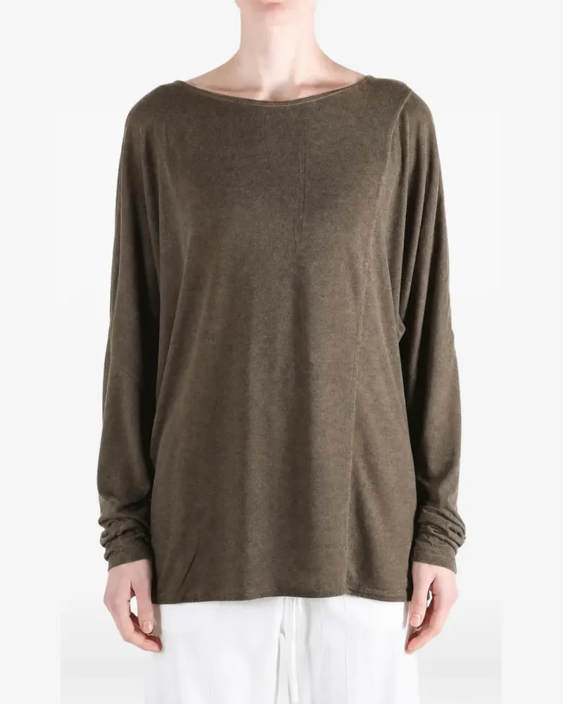 Uma Wang boat-neck blouse - Braun Braun