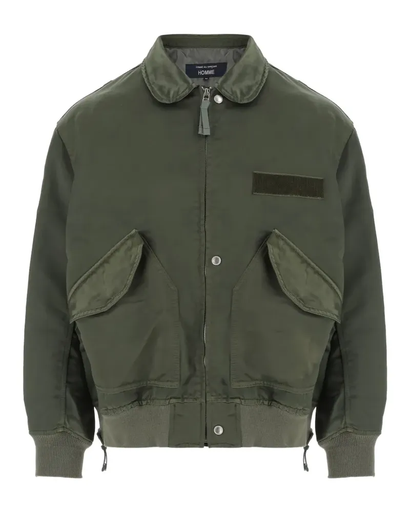 Comme des Garçons Bomberjacke mit Klappentasche - Grün Grün