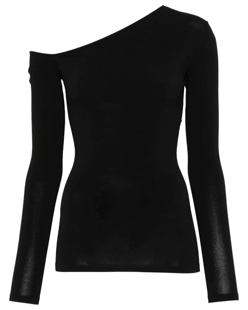 Nensi Dojaka Asymmetrisches Top - Schwarz Schwarz