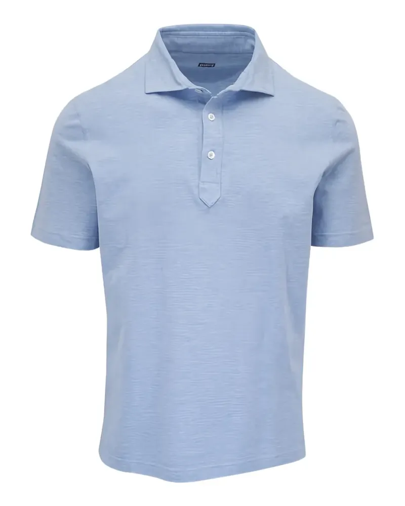 Fedeli short-sleeve polo shirt - Blau Blau