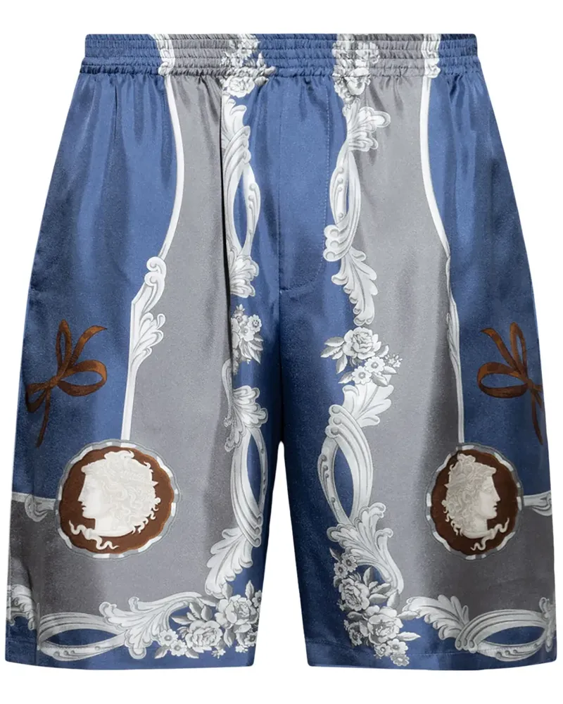 Versace Cameo Shorts aus Seide - 5UE30 PRINT 5ue30