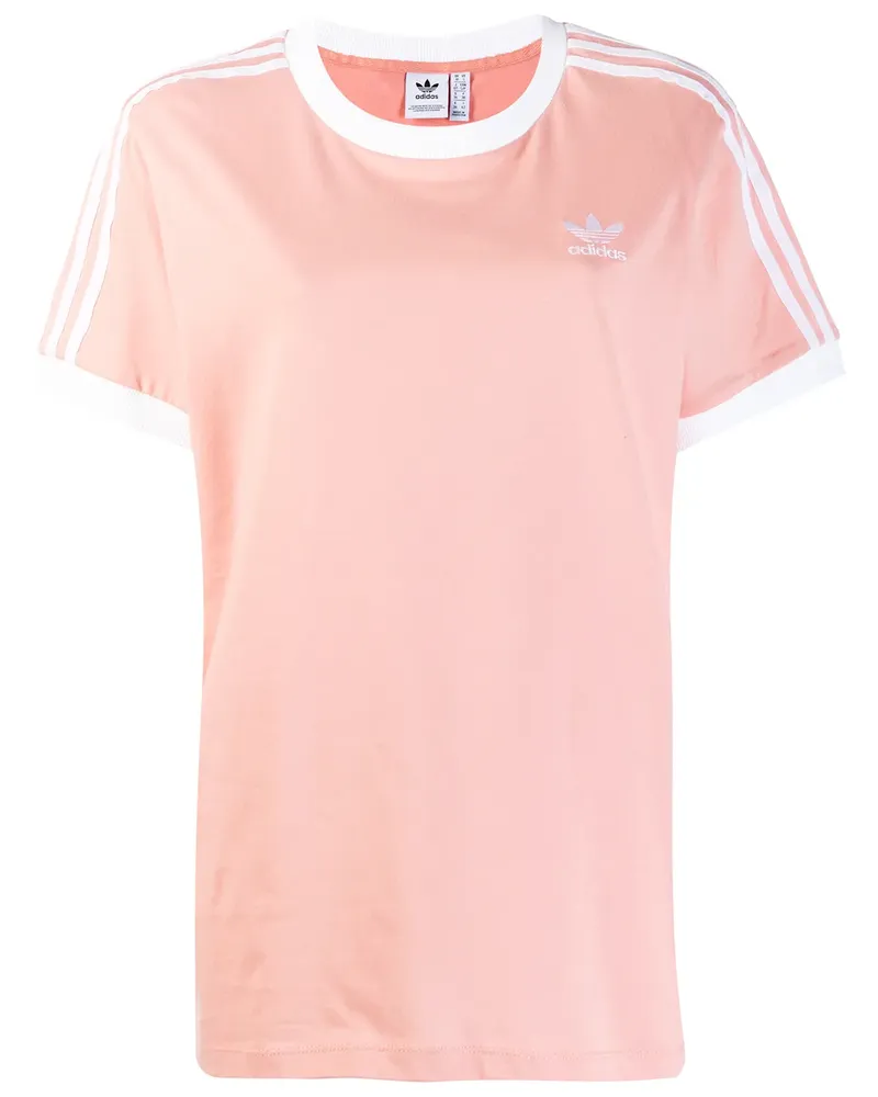 adidas Originals '3-Stripes' T-Shirt - Rosa Rosa
