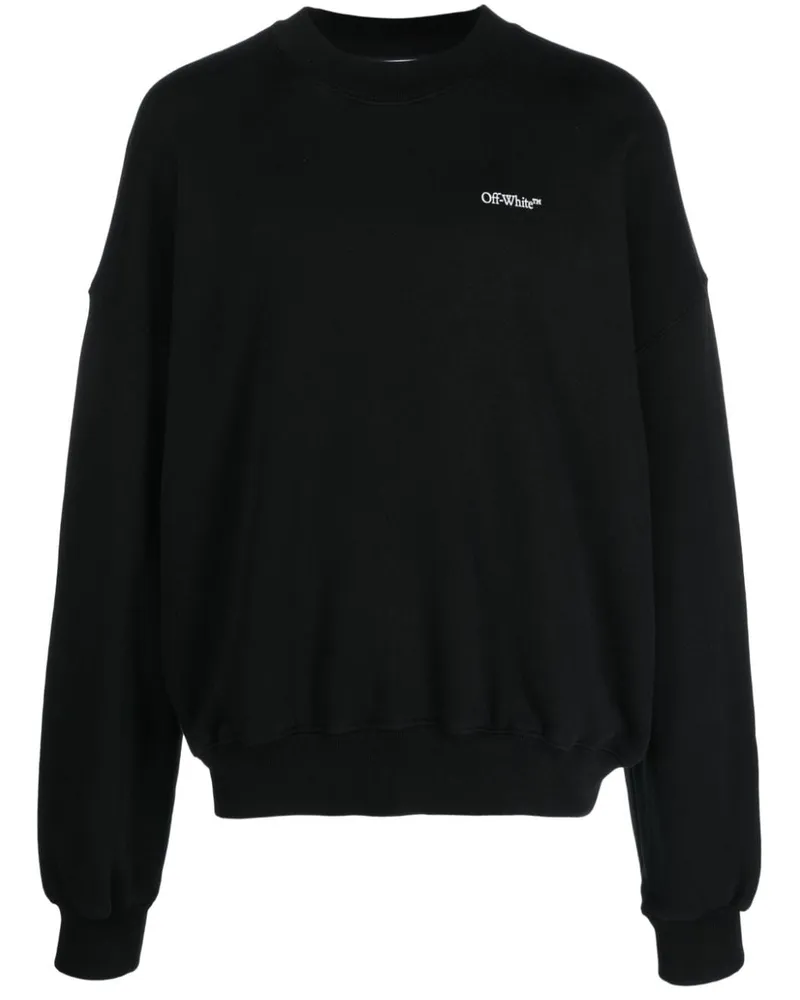 OFF-WHITE Sweatshirt mit Pfeil-Print - Schwarz Schwarz