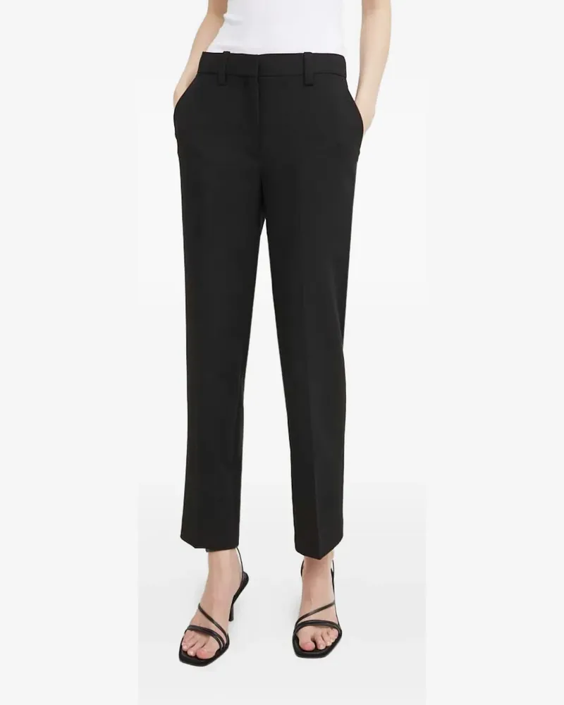 Day Birger et Mikkelsen Gerade Cropped-Hose - Schwarz Schwarz