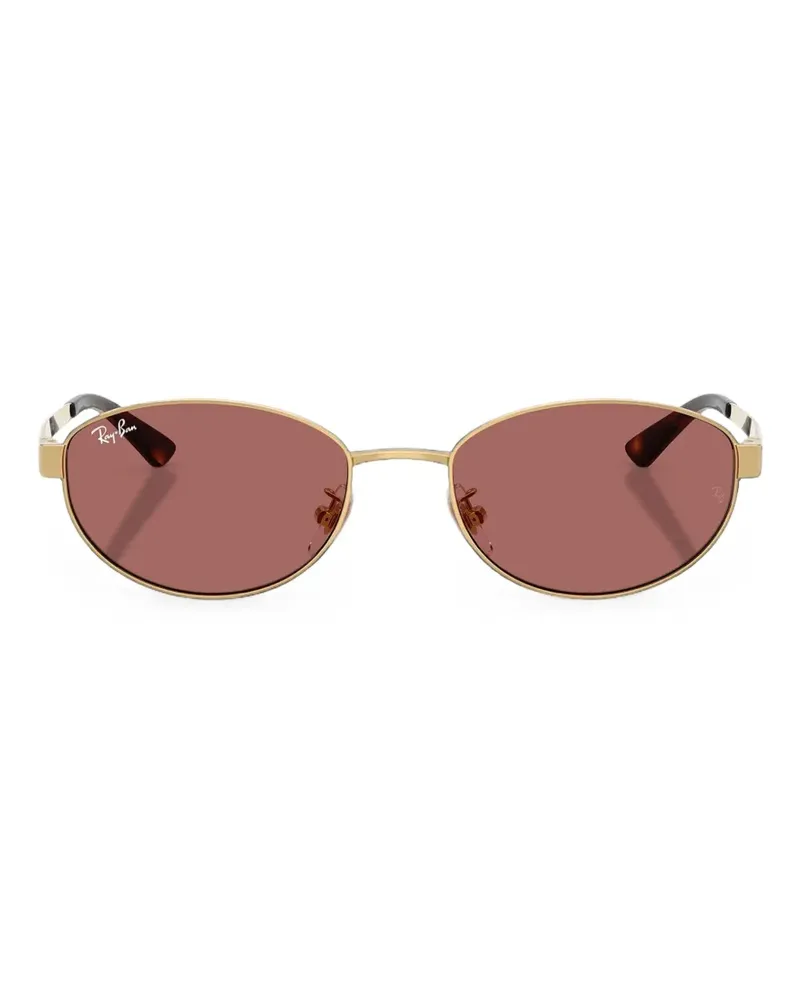 Ray Ban Arista Sonnenbrille mit ovalem Gestell - Gold Gold